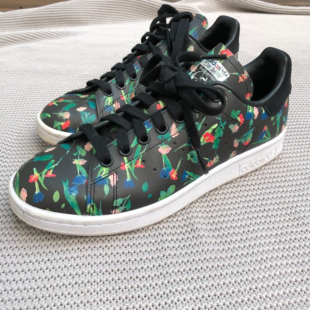 LIMITED Adidas STAN SMITH Florals Size 7